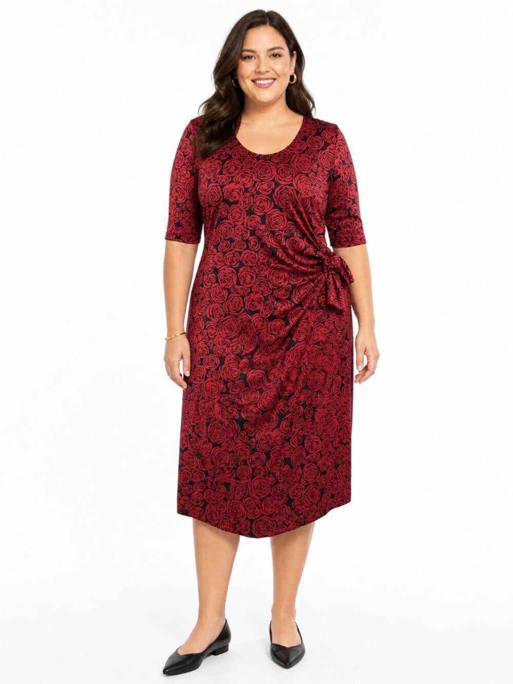 BetaBrand Shape-Shift Travel Dress Size XXL Rose